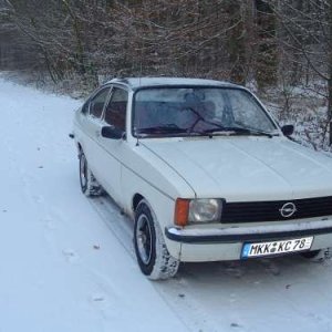 Coupe´ im Schnee