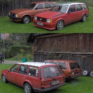 Meine 2 D-Caravan