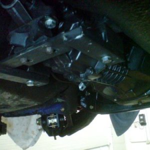 getriebe + motor verbaut