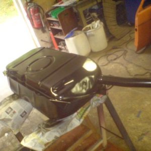 Tank fast fertig