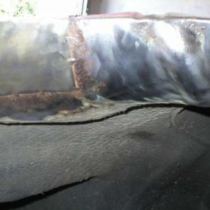 Nach dem freilegen...