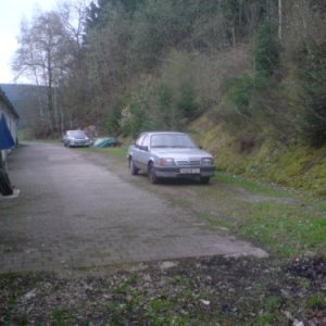 Parkfläche Hecktriebler
