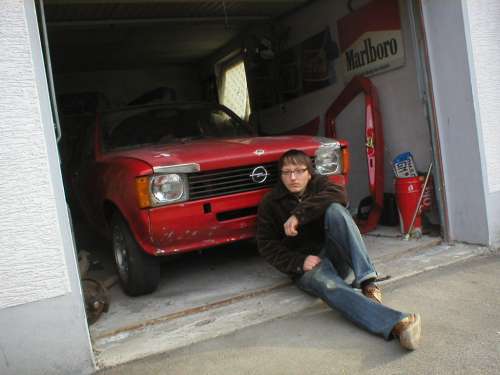 Mein Kadett und ich ;o)